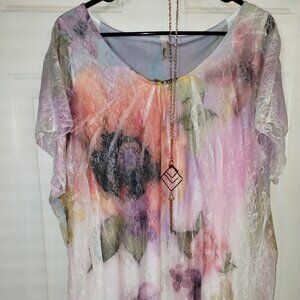 Blossom Boutique brand floral layered lace short sleeve formal wedding wear